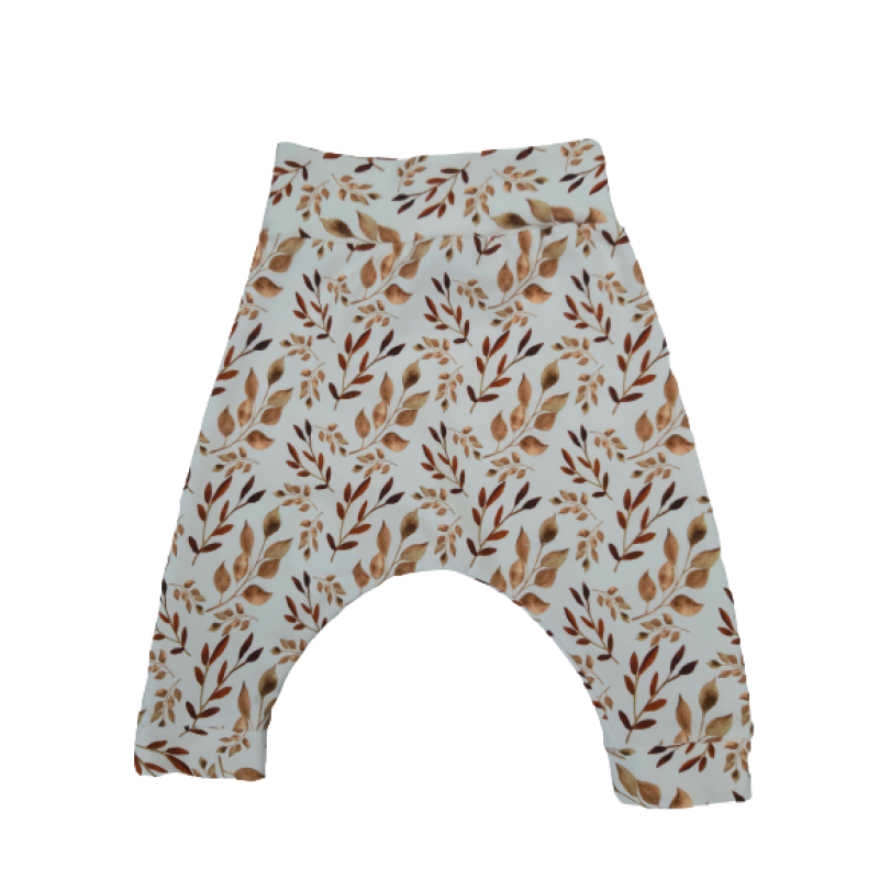 Baggy broekje - Roestbruin eucalyptus